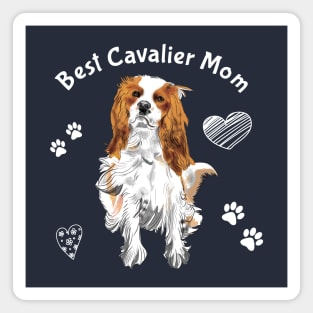 Best Blenheim Cavalier Mom Magnet